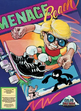 Menace Beach (USA) (Unl) box cover front